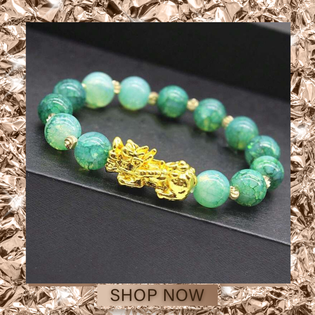 Cracked Agate Jade Crystal Bracelet